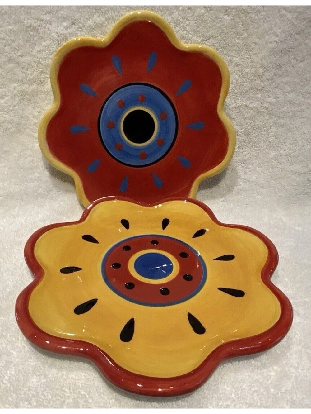 Certified International Garden Brights Ceramic Plates - Designed by Susan Winget